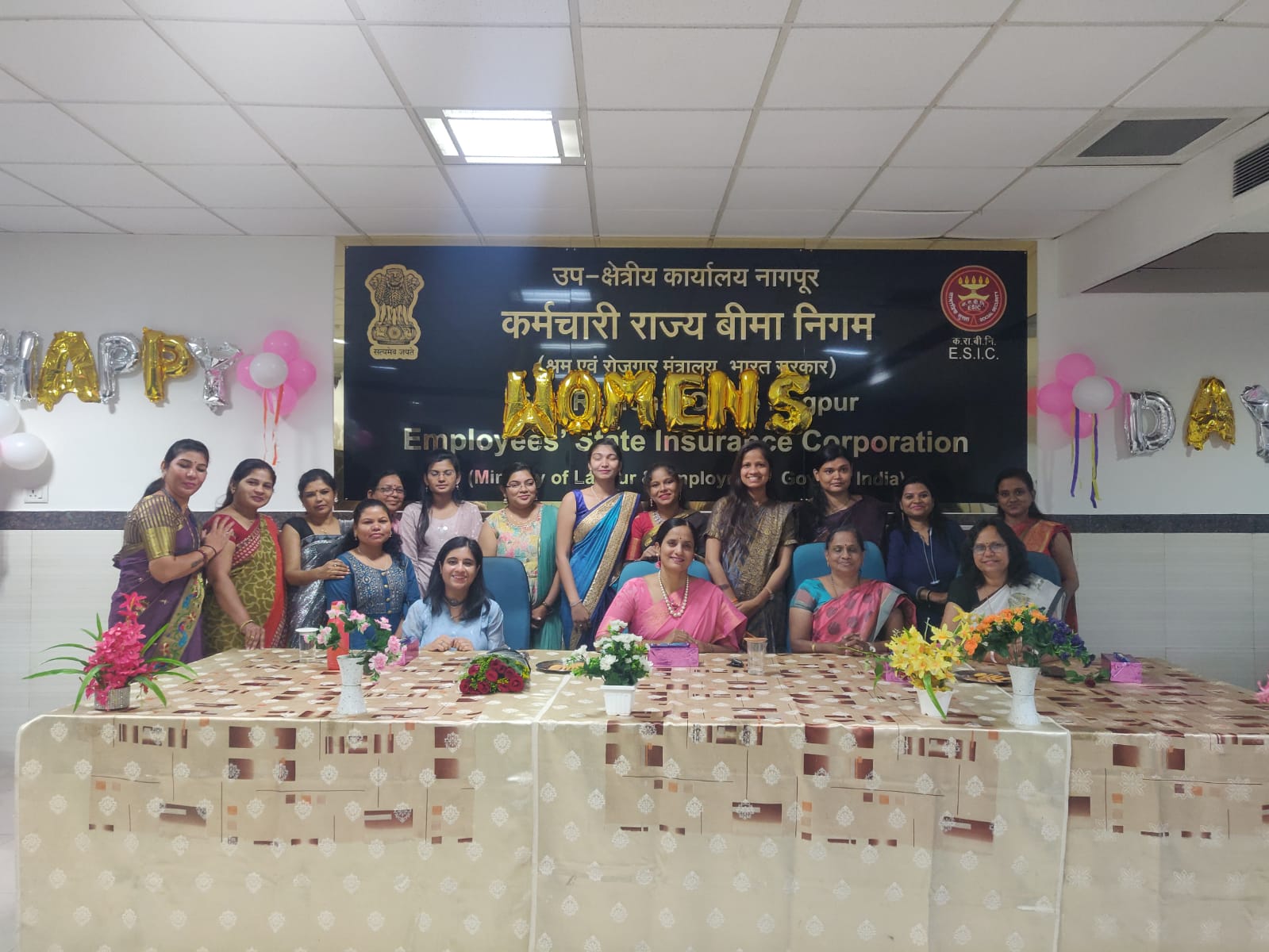 ESIC SRO Nagpur  Observes International Womens Day on 09.03.2023 at ESIC SRO Nagpur Office